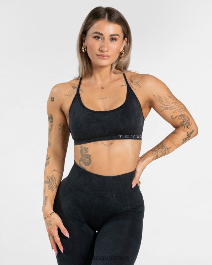 clothing_teveo_acid_bh_black_women_2hl08d282.jpg Clothing TEVEO Acid Bh Black Women 2HL08D282 - Image 1