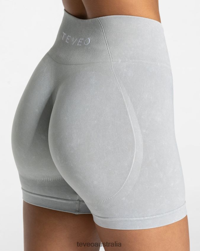 Clothing TEVEO Acid Covert Scrunch Short Light gray Women 2HL08D180 - Image 4