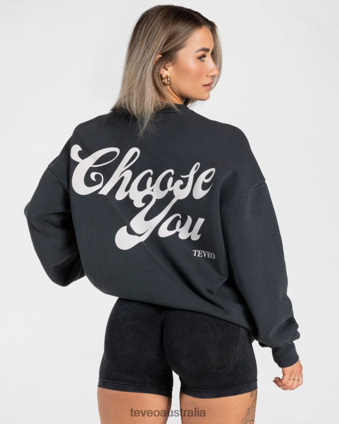 clothing_teveo_acid_oversized_sweater_black_women_2hl08d5.jpg Clothing TEVEO Acid Oversized Sweater Black Women 2HL08D5 - Image 1