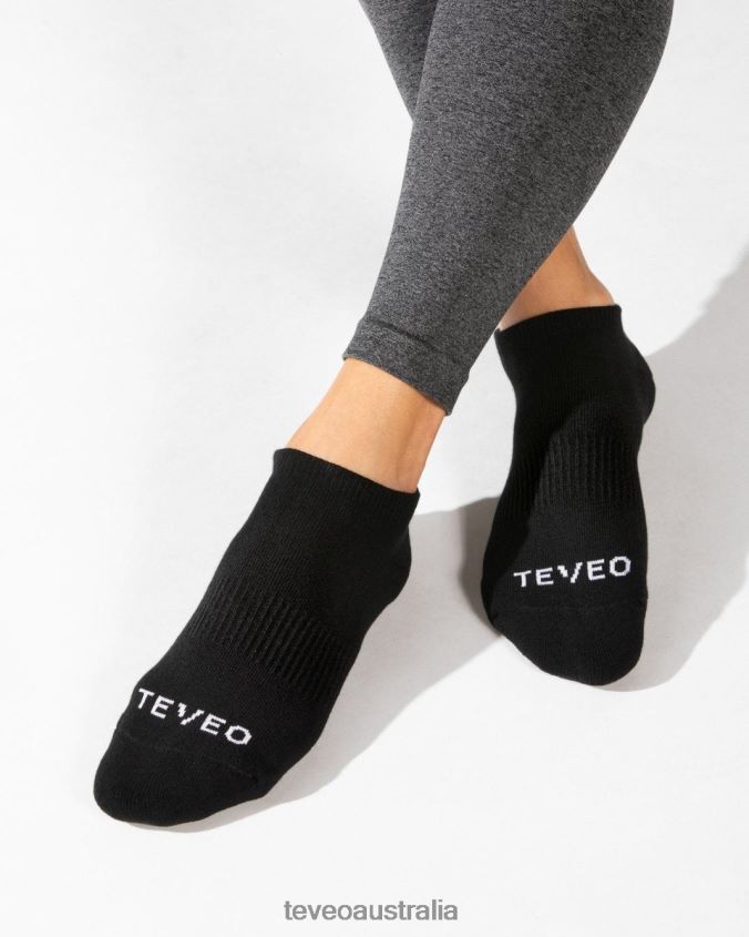 clothing_teveo_active_socks_2pcs_black_women_2hl08d268.jpg Clothing TEVEO Active socks (2pcs) Black Women 2HL08D268 - Image 1