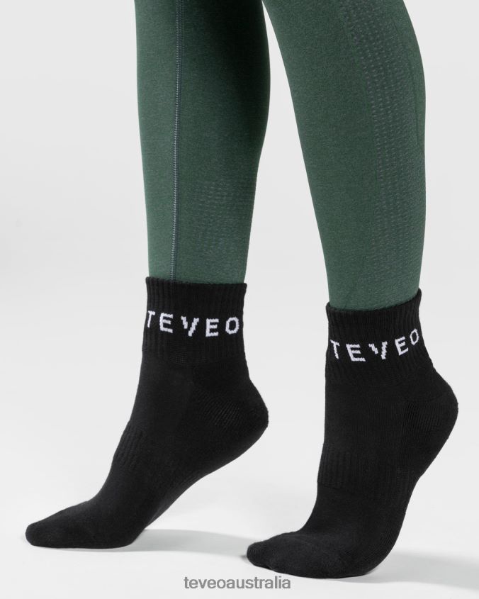 clothing_teveo_ankle_socks_2pcs_black_women_2hl08d272.jpg Clothing TEVEO Ankle socks (2pcs) Black Women 2HL08D272 - Image 1