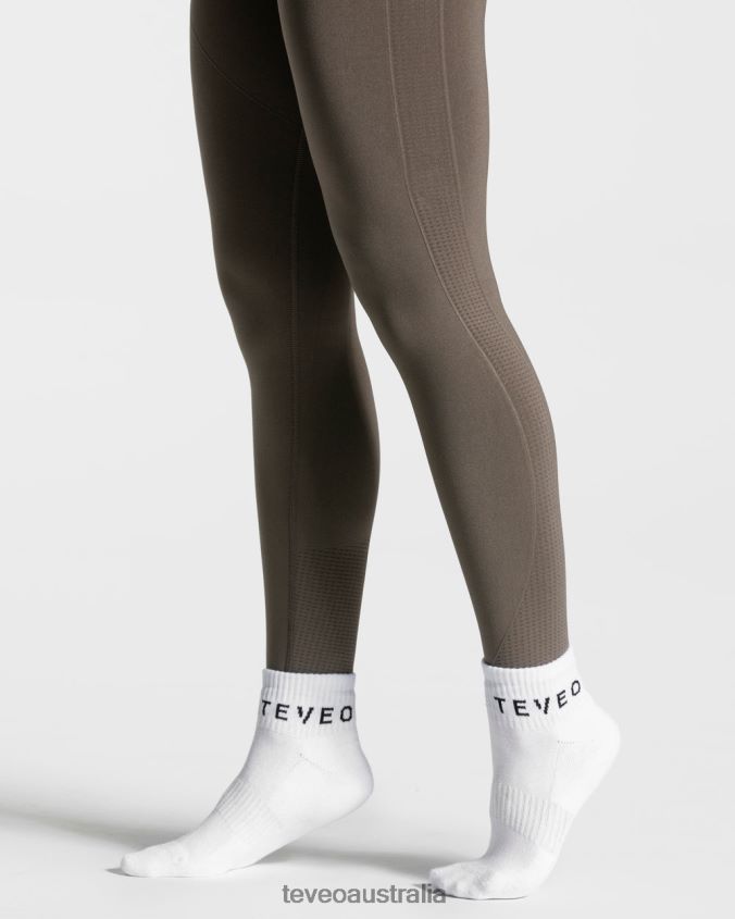 clothing_teveo_ankle_socks_2pcs_white_women_2hl08d273.jpg Clothing TEVEO Ankle socks (2pcs) White Women 2HL08D273 - Image 1