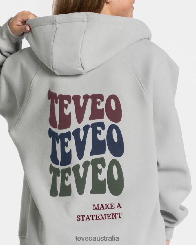 Clothing TEVEO Candy Oversized Jacket Light gray Women 2HL08D10 - Image 4