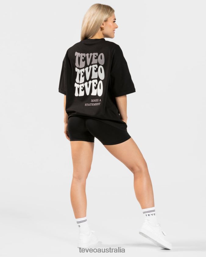 Clothing TEVEO Candy Oversized T-Shirt Black Women 2HL08D472 - Image 5