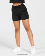 Clothing TEVEO Charming Oversized Short Black Women 2HL08D198