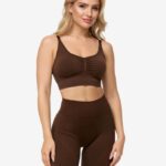 Clothing TEVEO Charming Scrunch Bh Brown Women 2HL08D315