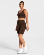 Clothing TEVEO Charming Scrunch Bh Brown Women 2HL08D315 - Image 3