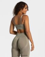 Clothing TEVEO Charming Scrunch Bh Khaki Women 2HL08D316 - Image 2