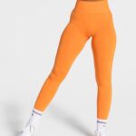 Clothing TEVEO Classy Leggings Orange Women 2HL08D78