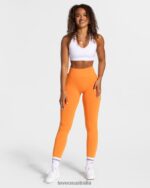 Clothing TEVEO Classy Leggings Orange Women 2HL08D78 - Image 3