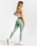Clothing TEVEO Classy Leggings Sage Women 2HL08D79 - Image 3