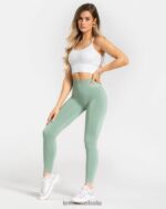 Clothing TEVEO Classy Leggings Sage Women 2HL08D79 - Image 5