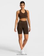 Clothing TEVEO Classy Short Dark brown Women 2HL08D202 - Image 3