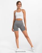 Clothing TEVEO Classy Short Gray Women 2HL08D204 - Image 3
