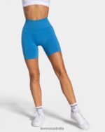 Clothing TEVEO Classy Short Summer Blue Women 2HL08D209