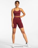 Clothing TEVEO Classy Short Wine red Women 2HL08D212 - Image 5