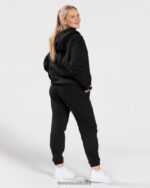 Clothing TEVEO College Oversized Hoodie Black Women 2HL08D40 - Image 5