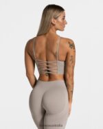 Clothing TEVEO Elegant Cross Top Stone Women 2HL08D399 - Image 2