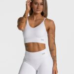 Clothing TEVEO Elegant Cross Top White Women 2HL08D400