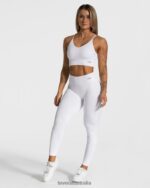 Clothing TEVEO Elegant Cross Top White Women 2HL08D400 - Image 5