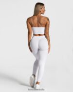 Clothing TEVEO Elegant Strap Top White Women 2HL08D414 - Image 5
