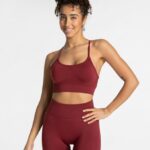 Clothing TEVEO Elevate Bh Wine red Women 2HL08D288