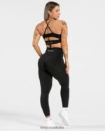 Clothing TEVEO Elevate Leggings Black Women 2HL08D54 - Image 5