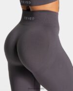 Clothing TEVEO Elevate Leggings Dark gray Women 2HL08D53 - Image 4