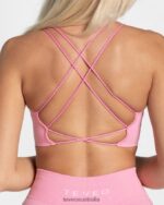 Clothing TEVEO Everyday Backless Top Pink Women 2HL08D427 - Image 4