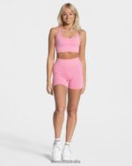 Clothing TEVEO Everyday Backless Top Pink Women 2HL08D427 - Image 5