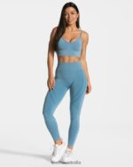 Clothing TEVEO Evolution V2 Leggings Blue Women 2HL08D157 - Image 3