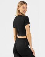 Clothing TEVEO Lounge T-shirt Black Women 2HL08D486 - Image 2