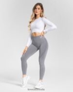 Clothing TEVEO Power Longsleeve White Women 2HL08D179 - Image 3