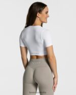 Clothing TEVEO Sensation Crop Top White Women 2HL08D449 - Image 2