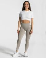 Clothing TEVEO Sensation Crop Top White Women 2HL08D449 - Image 3