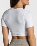 Clothing TEVEO Sensation Crop Top White Women 2HL08D449 - Image 4