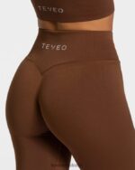 Clothing TEVEO Sensation Leggings Caramel Women 2HL08D148 - Image 4