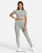 Clothing TEVEO Sensation Leggings Gray Women 2HL08D147 - Image 3
