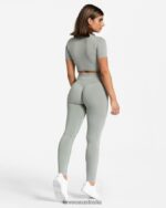 Clothing TEVEO Sensation Leggings Gray Women 2HL08D147 - Image 5