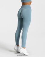 Clothing TEVEO Sensation Leggings Steel Blue Women 2HL08D150 - Image 2