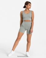 Clothing TEVEO Sensation Mini Short Gray Women 2HL08D257 - Image 3