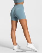 Clothing TEVEO Sensation Mini Short Steel Blue Women 2HL08D260 - Image 2