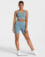 Clothing TEVEO Sensation Mini Short Steel Blue Women 2HL08D260 - Image 3