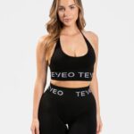 Clothing TEVEO Signature Neckholder Bh Black Women 2HL08D303