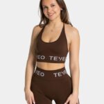 Clothing TEVEO Signature Neckholder Bh Dark brown Women 2HL08D300