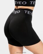 Clothing TEVEO Signature Scrunch Short Black Women 2HL08D194 - Image 4