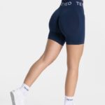 Clothing TEVEO Signature Scrunch Short Dark blue Women 2HL08D186