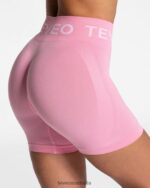 Clothing TEVEO Signature Scrunch Short Pink Women 2HL08D191 - Image 4