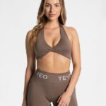 Clothing TEVEO Signature Twisted Bh Mocha Women 2HL08D314