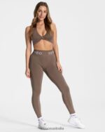 Clothing TEVEO Signature Twisted Bh Mocha Women 2HL08D314 - Image 3